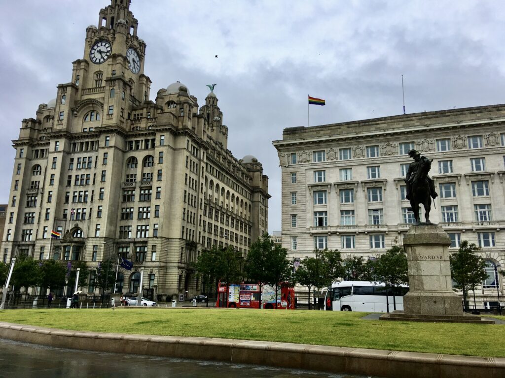リバプールの街